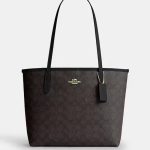 Túi Medium City Tote Bag in Signature Canvas